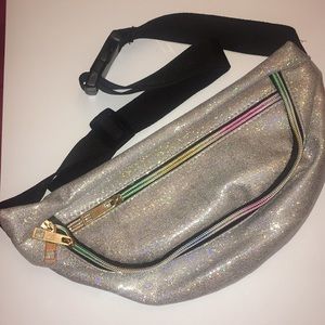 Silver shimmery Fanny pack